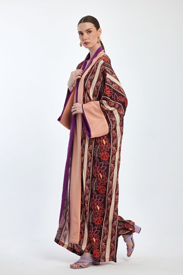 الحرير الساتان تصميم خاص كيمونو