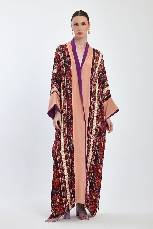 الحرير الساتان تصميم خاص كيمونو