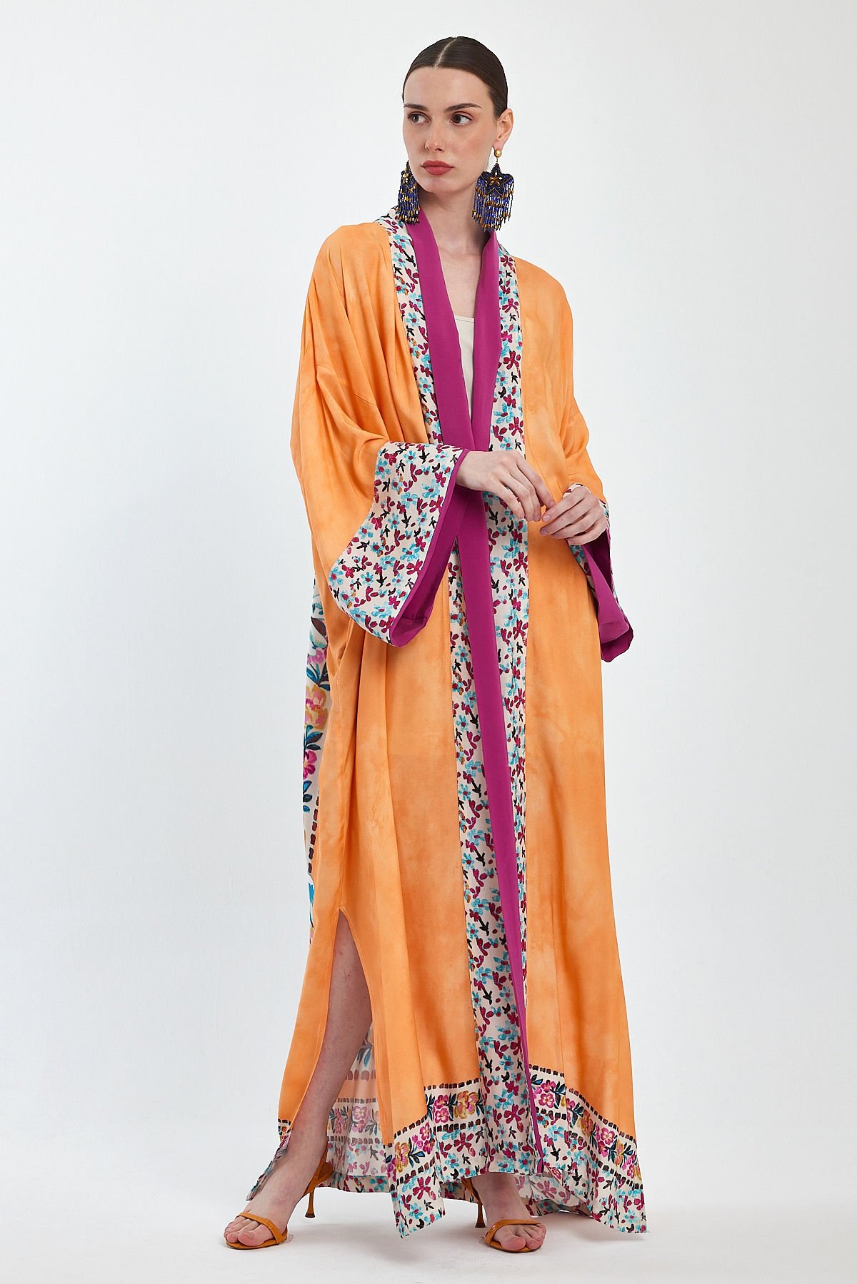 Pamuk Kumaş Özel Tasarım Kimono