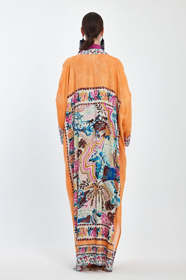 Pamuk Kumaş Özel Tasarım Kimono