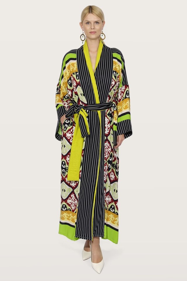 Cotton Viscose Special Design Kimono