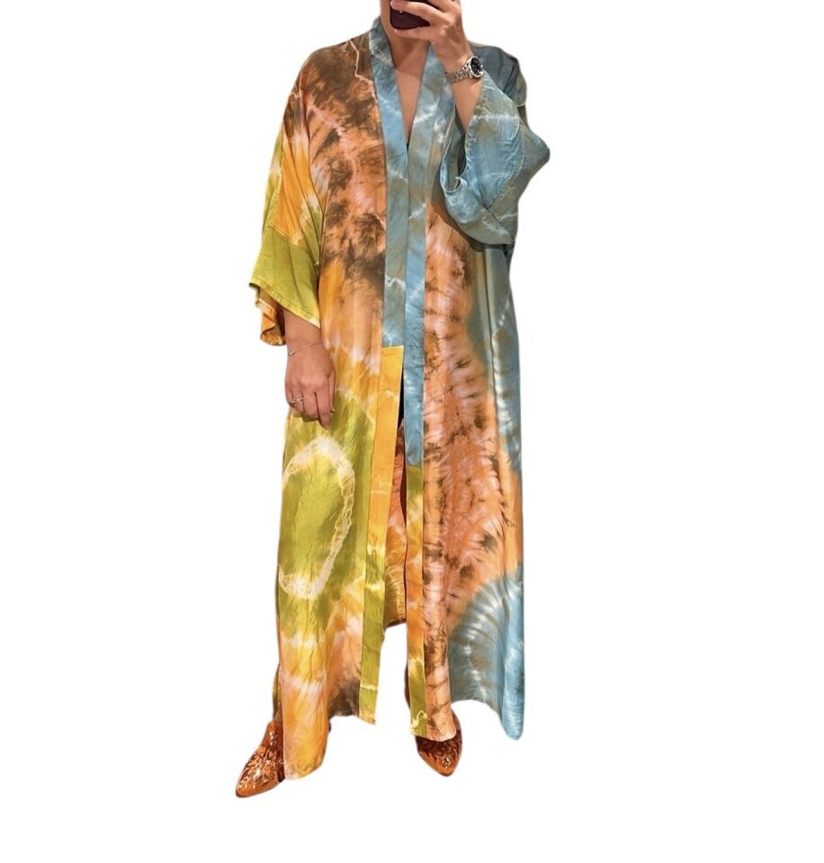 Handmade Saf Ipek Kimono