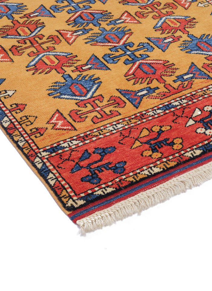 New Antique Patterned Anatolian Carpet