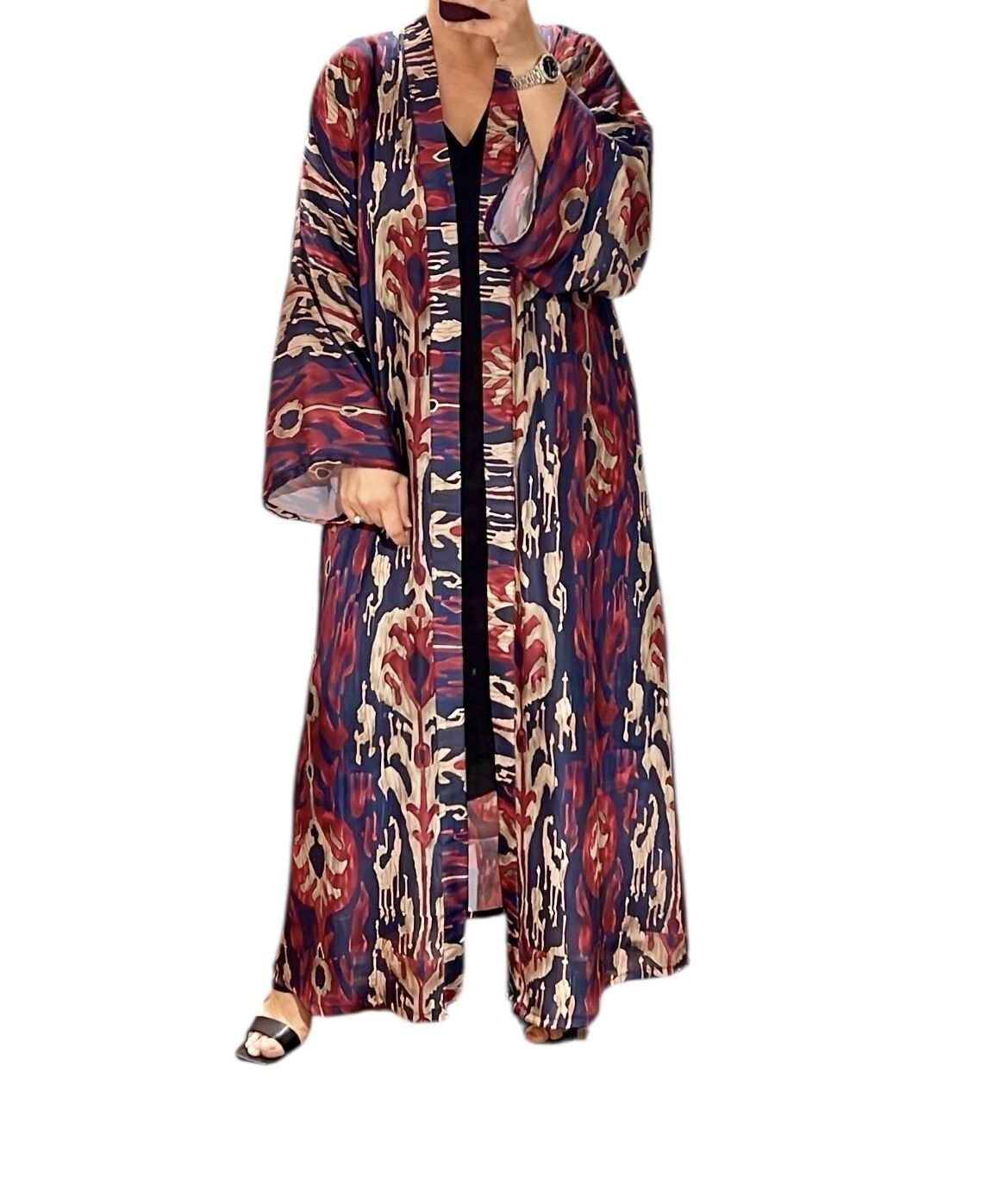 Silk Satin Special Design Kimono