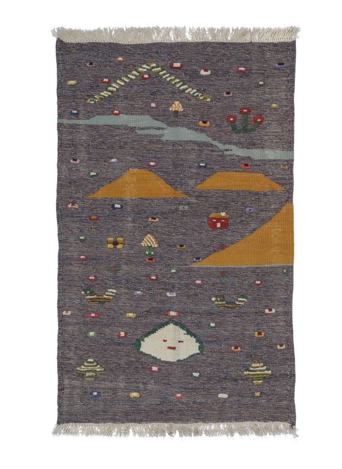 Nomad Life Kilim Rug And Hand Knotted Technique Together
