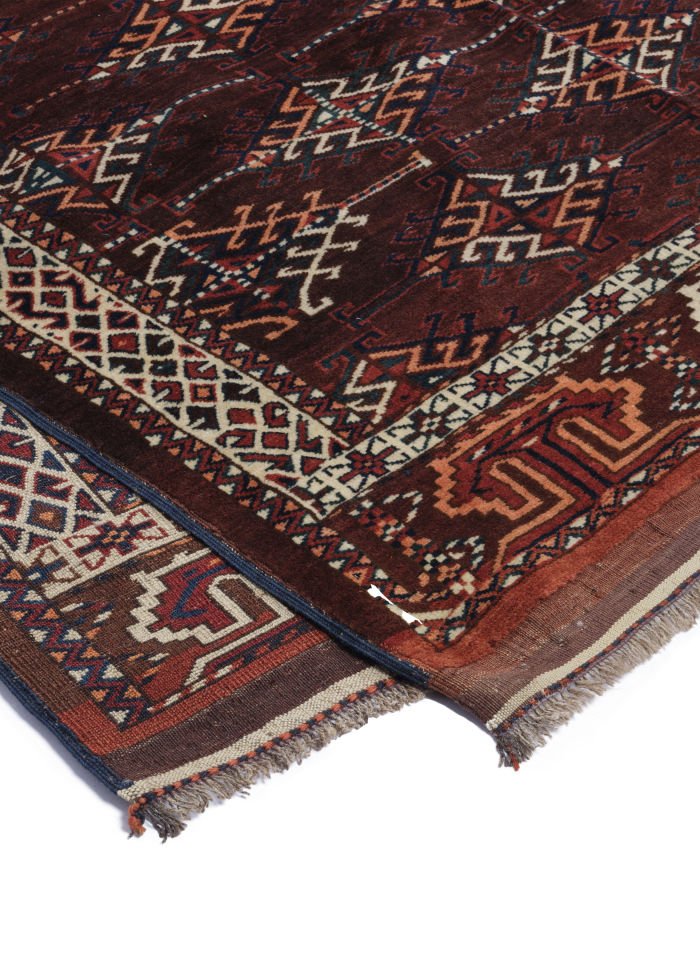 Antique Turkoman Bokhara Yomut Rug