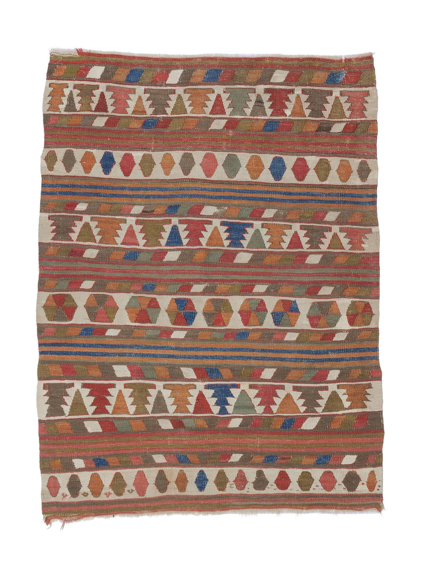 جزء من سجادة سيفريهيسار كيليم الأناضولية التركية العتيقة