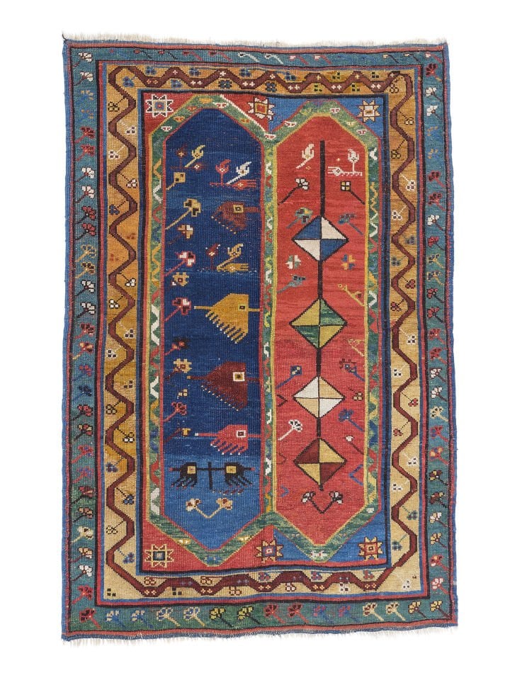 Antique Turkish Megri Rug