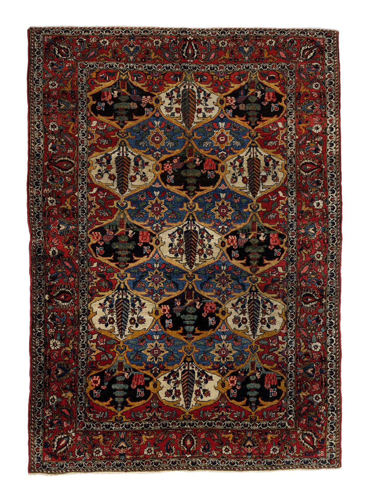Antique Persian Bakhtiari Rug
