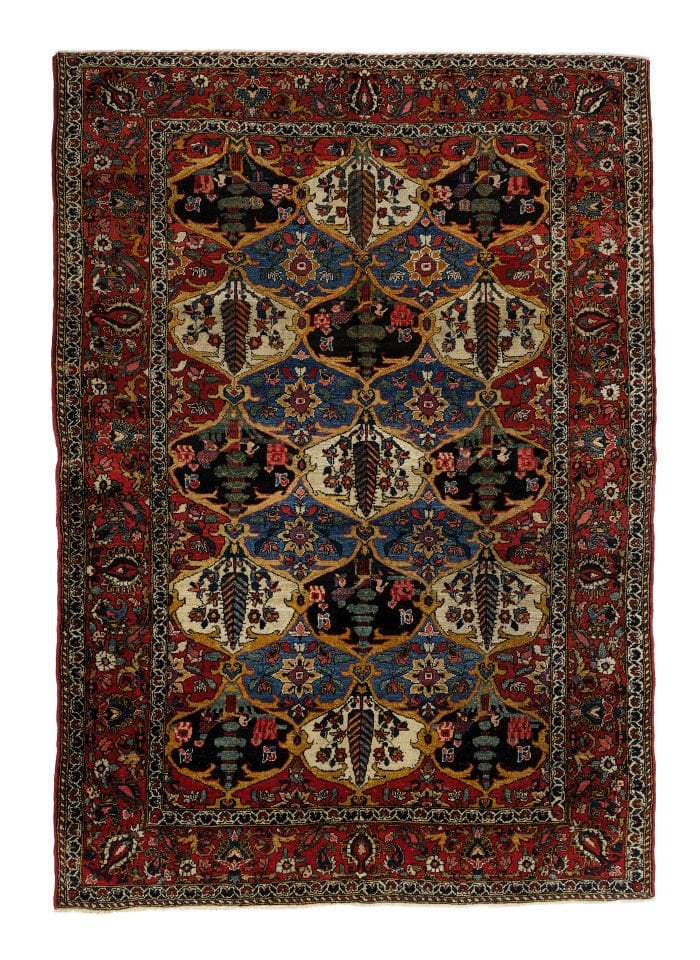 Antique Persian Bakhtiari Rug