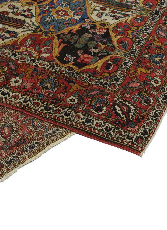 Antique Persian Bakhtiari Rug