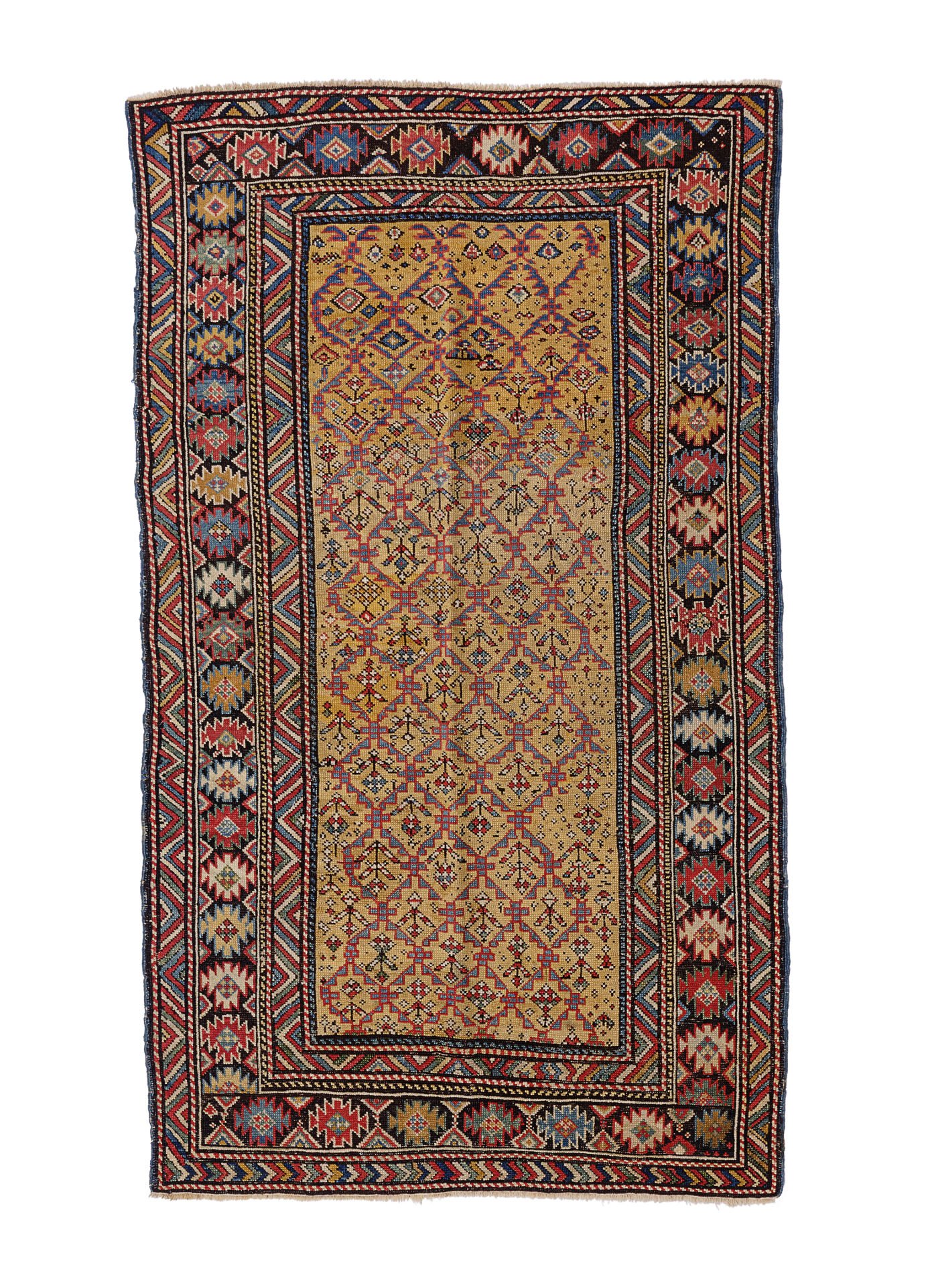 Antique Caucasian Shirvan Rug