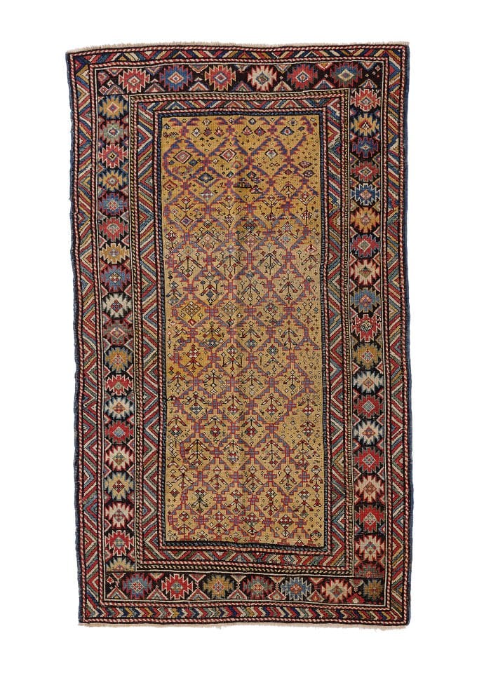 Antique Caucasian Shirvan Rug