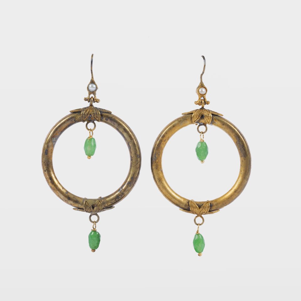 Gold Plated Hoop Earrings