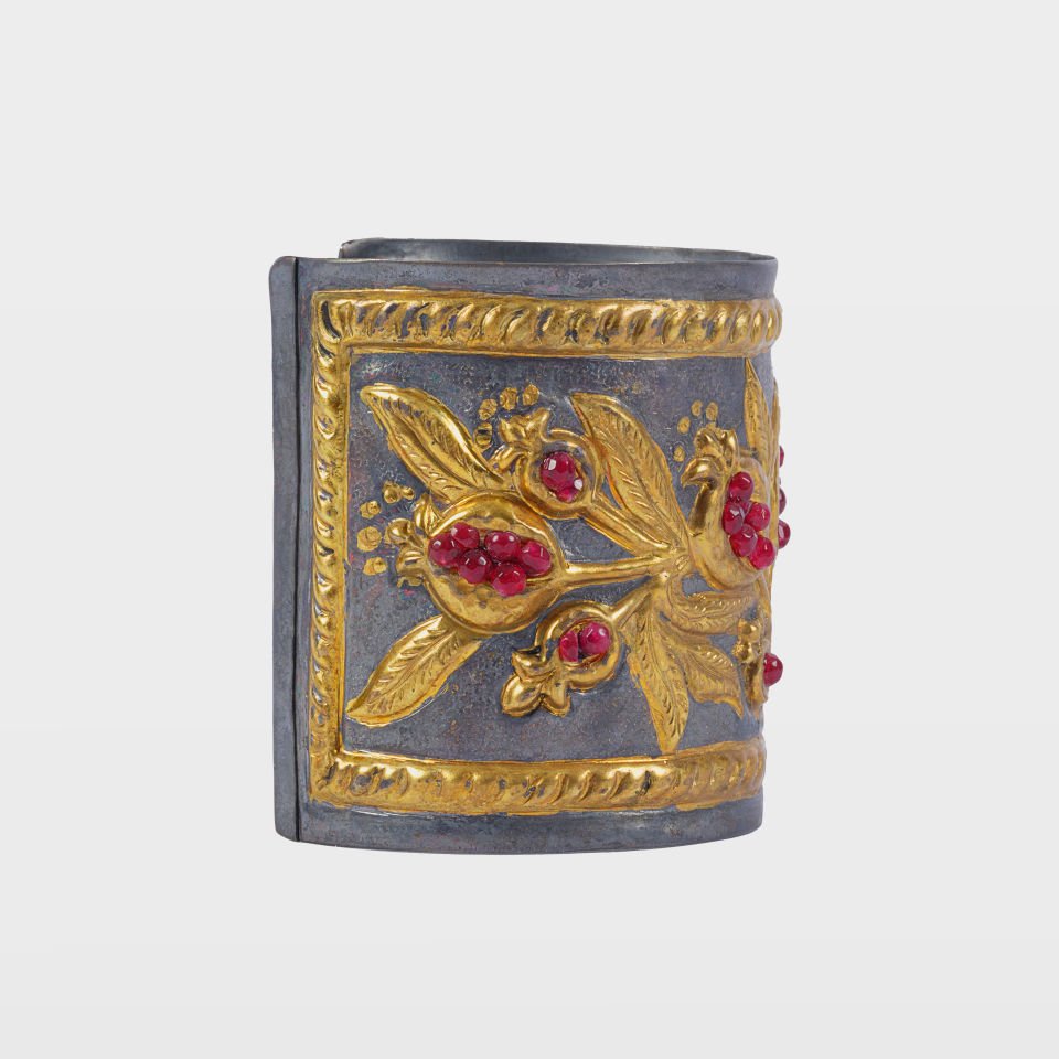 Gold Plated Pomegranate Bracelet