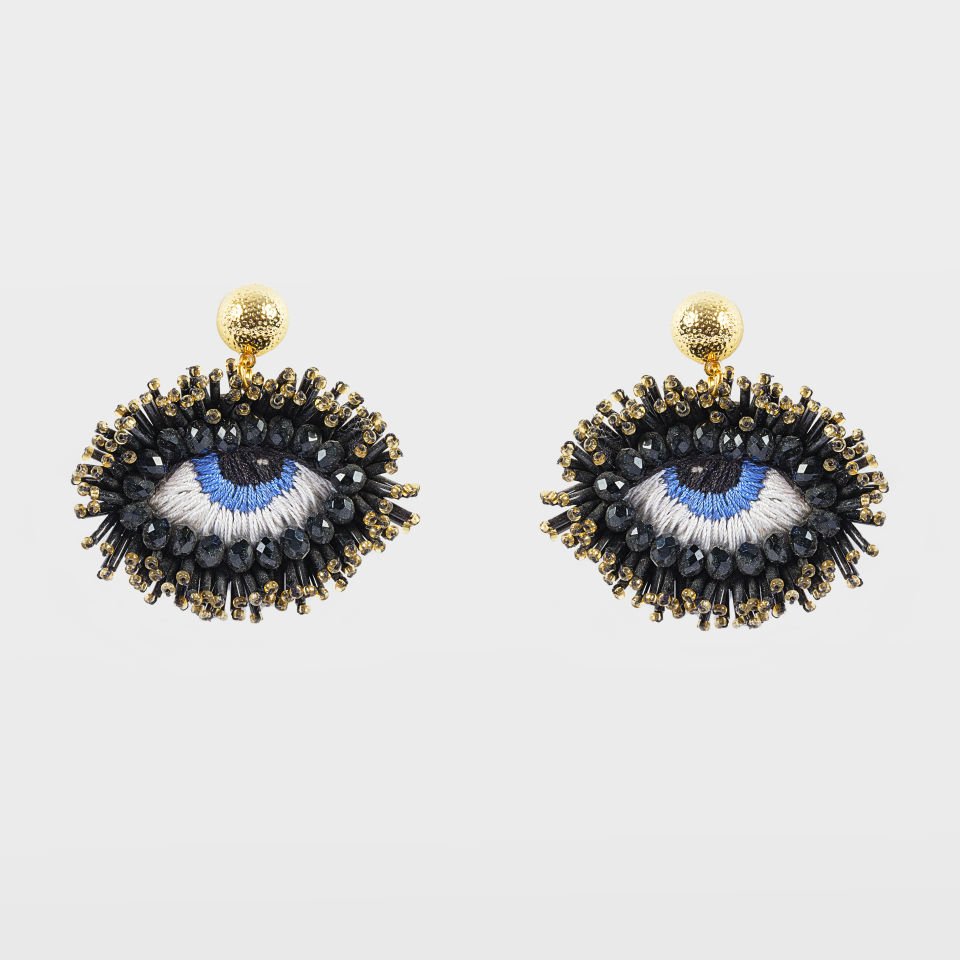 Blue Eye Earrings