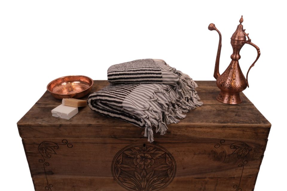 Turkish Towel - Hand-Woven Cotton Bath Towel