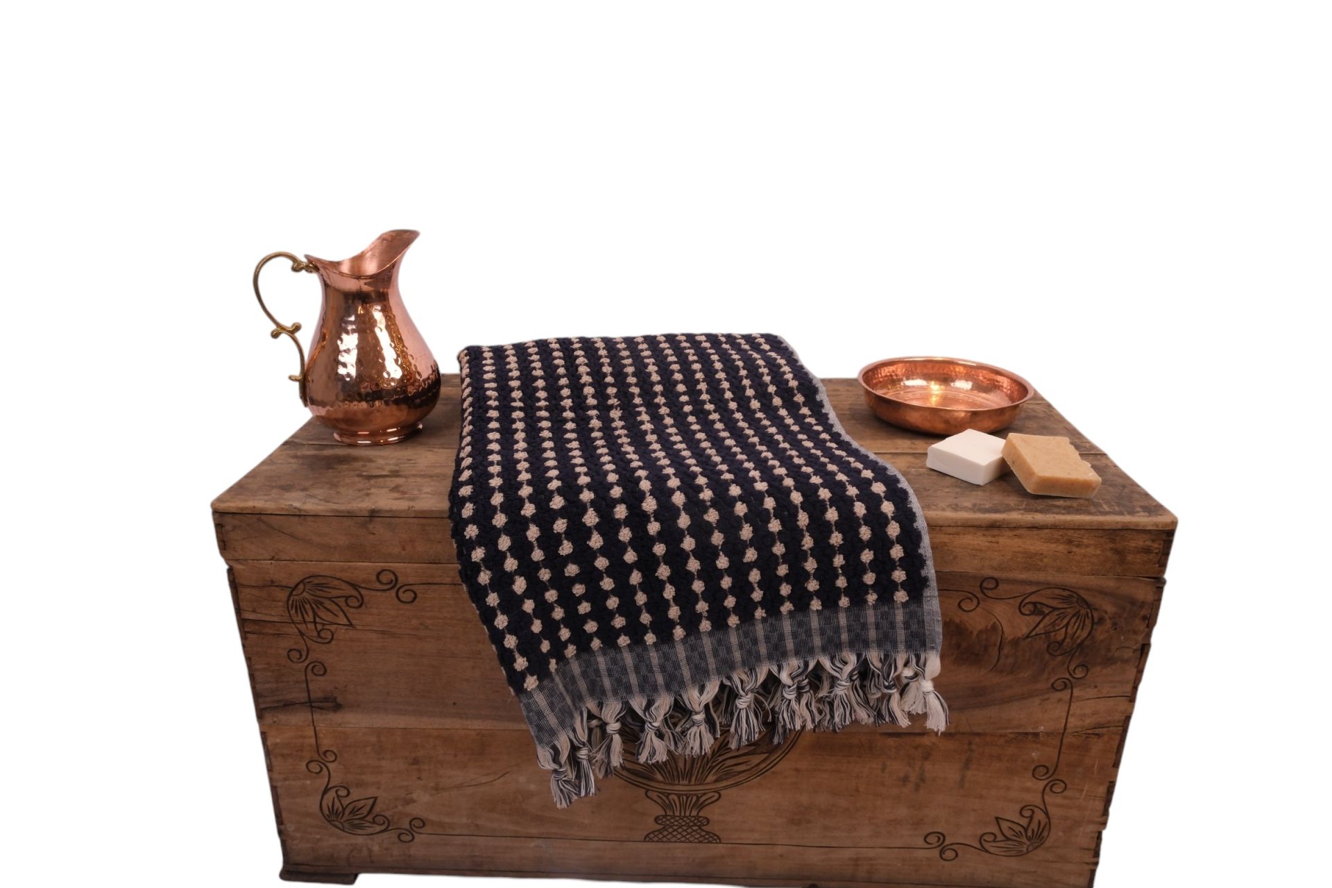 Turkish Towel - Hand-Woven Cotton Bath Towel