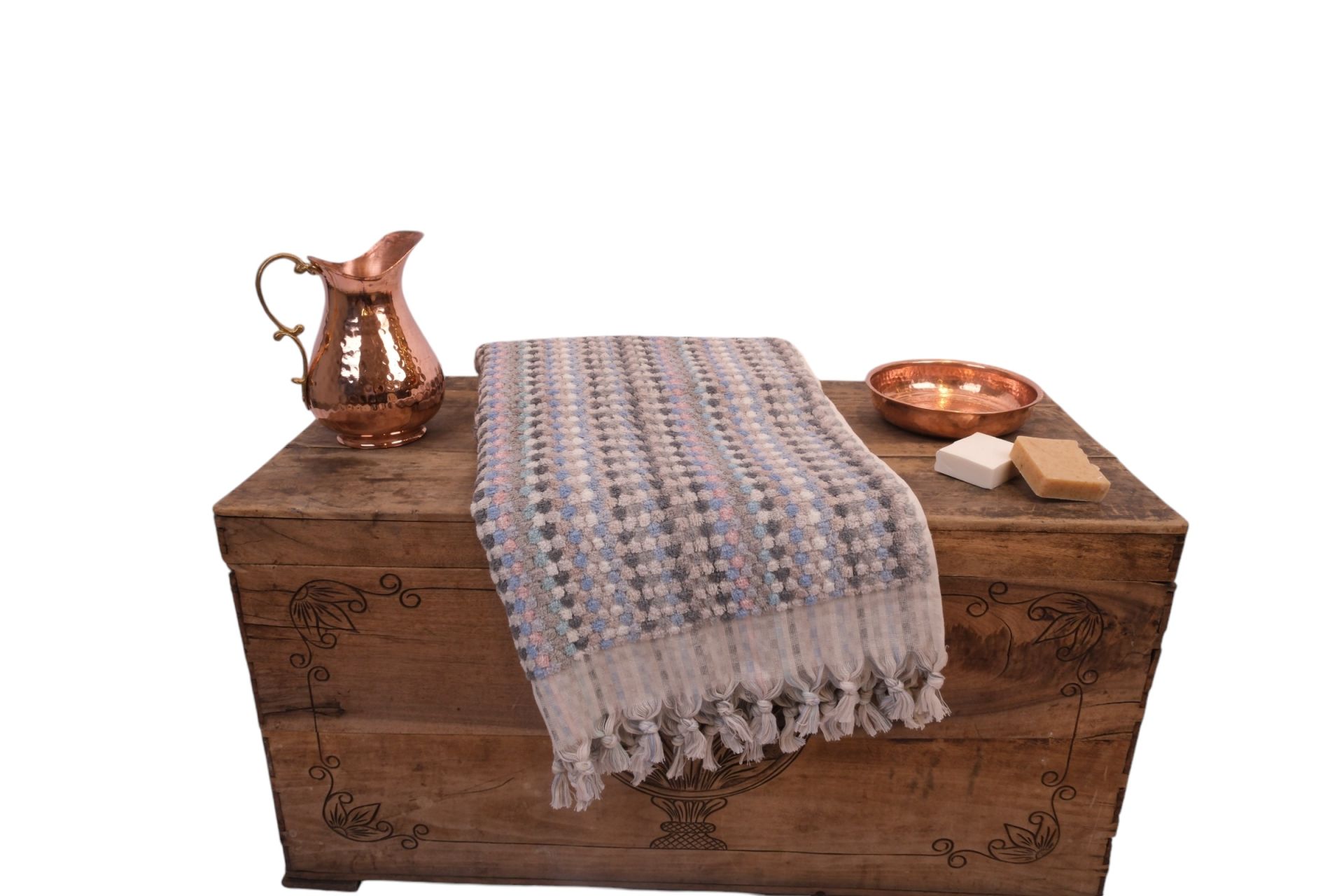 Turkish Towel - Hand-Woven Cotton Bath Towel