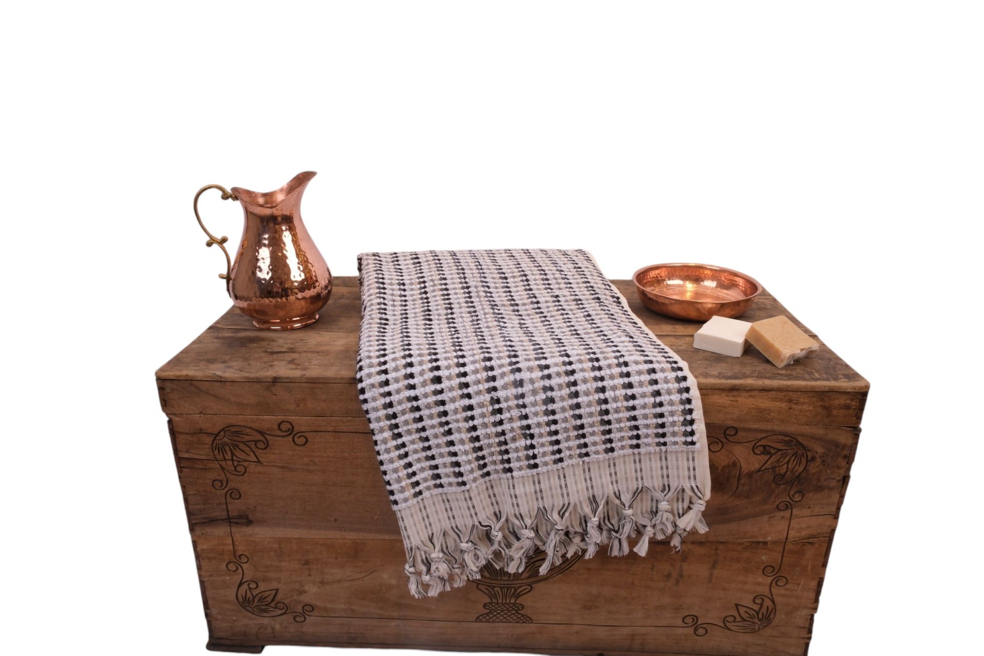 Turkish Towel - Hand-Woven Cotton Bath Towel