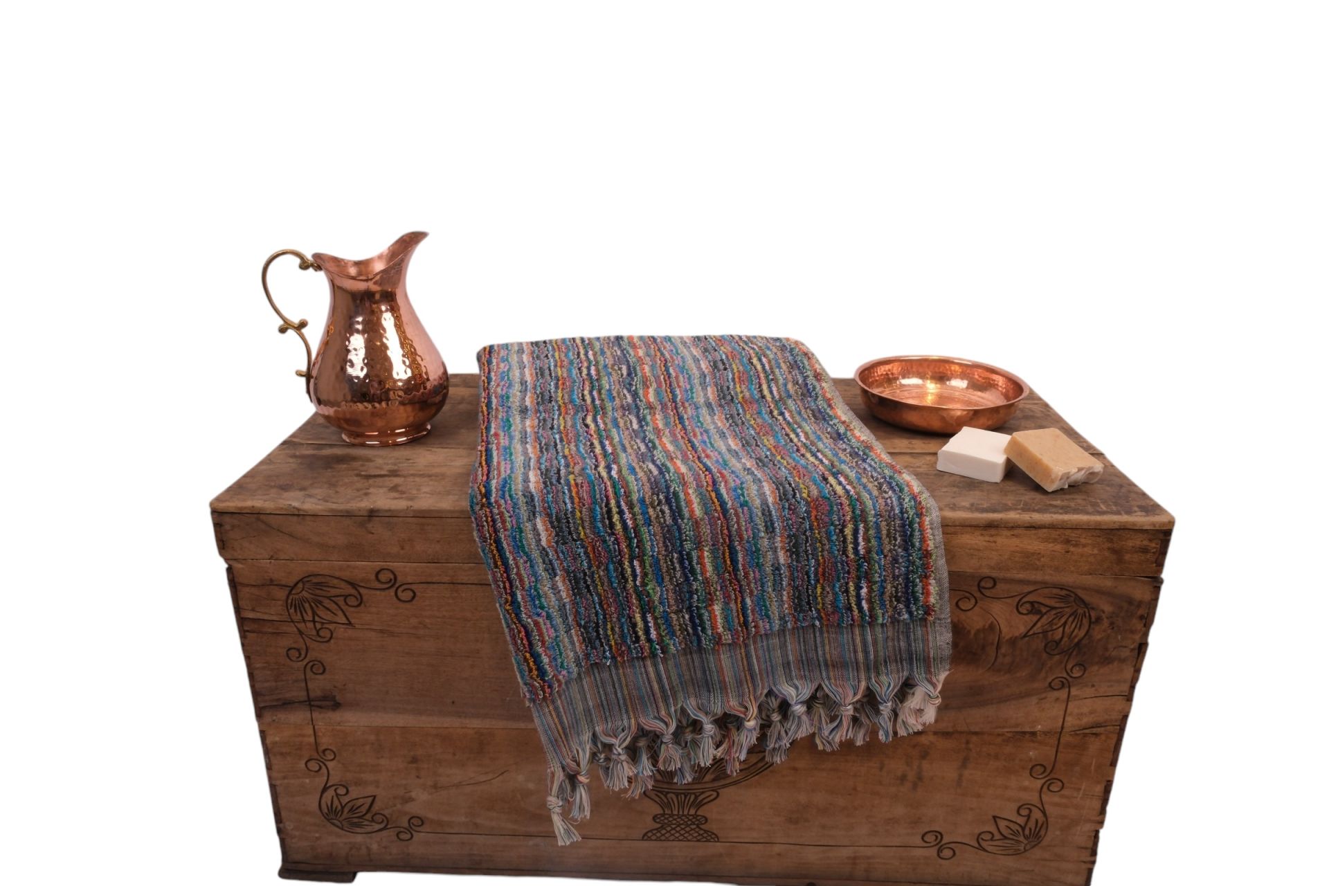 Turkish Towel - Hand-Woven Cotton Bath Towel