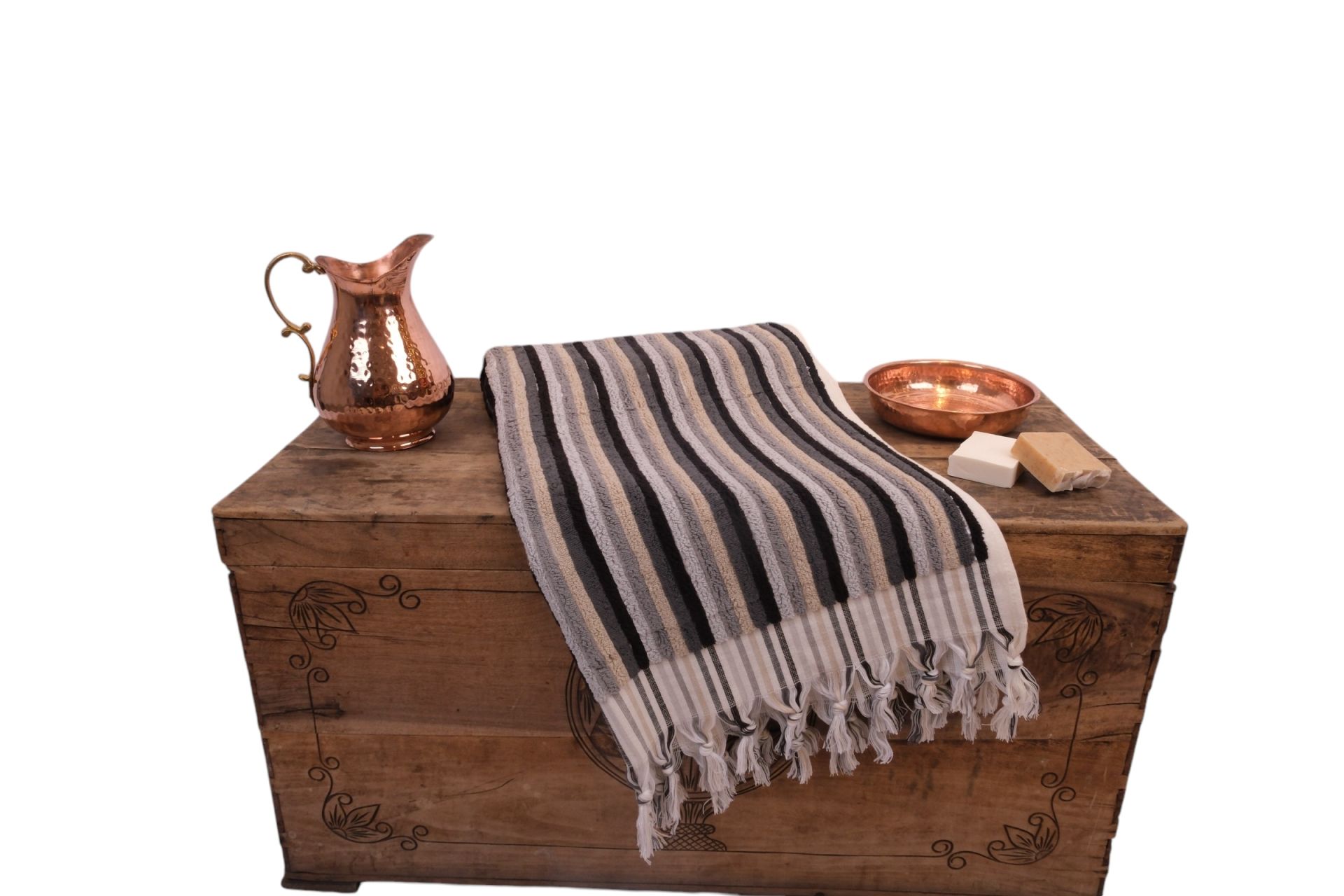 Turkish Towel - Hand-Woven Cotton Bath Towel