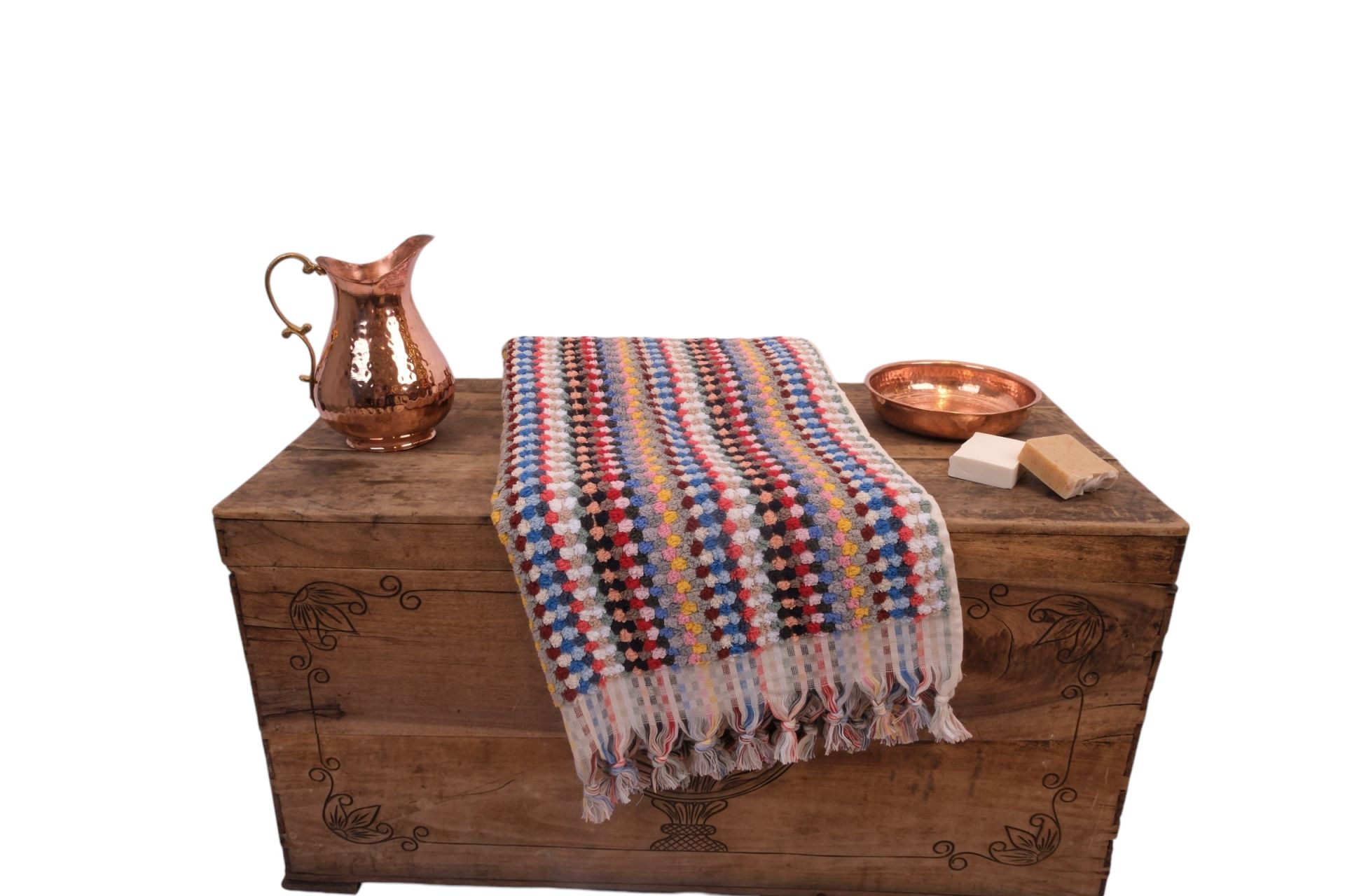 Turkish Towel - Hand-Woven Cotton Bath Towel