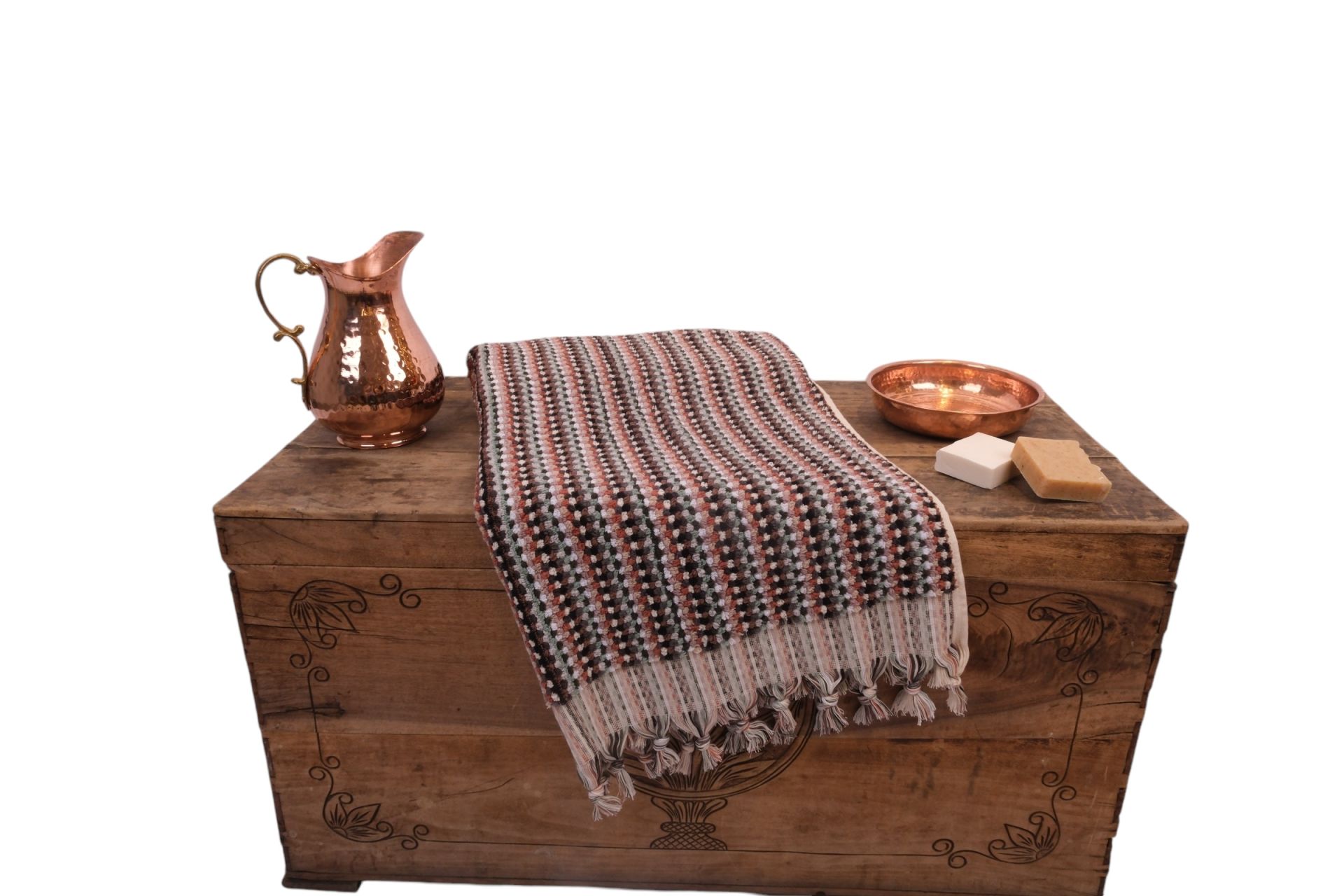 Turkish Towel - Hand-Woven Cotton Bath Towel