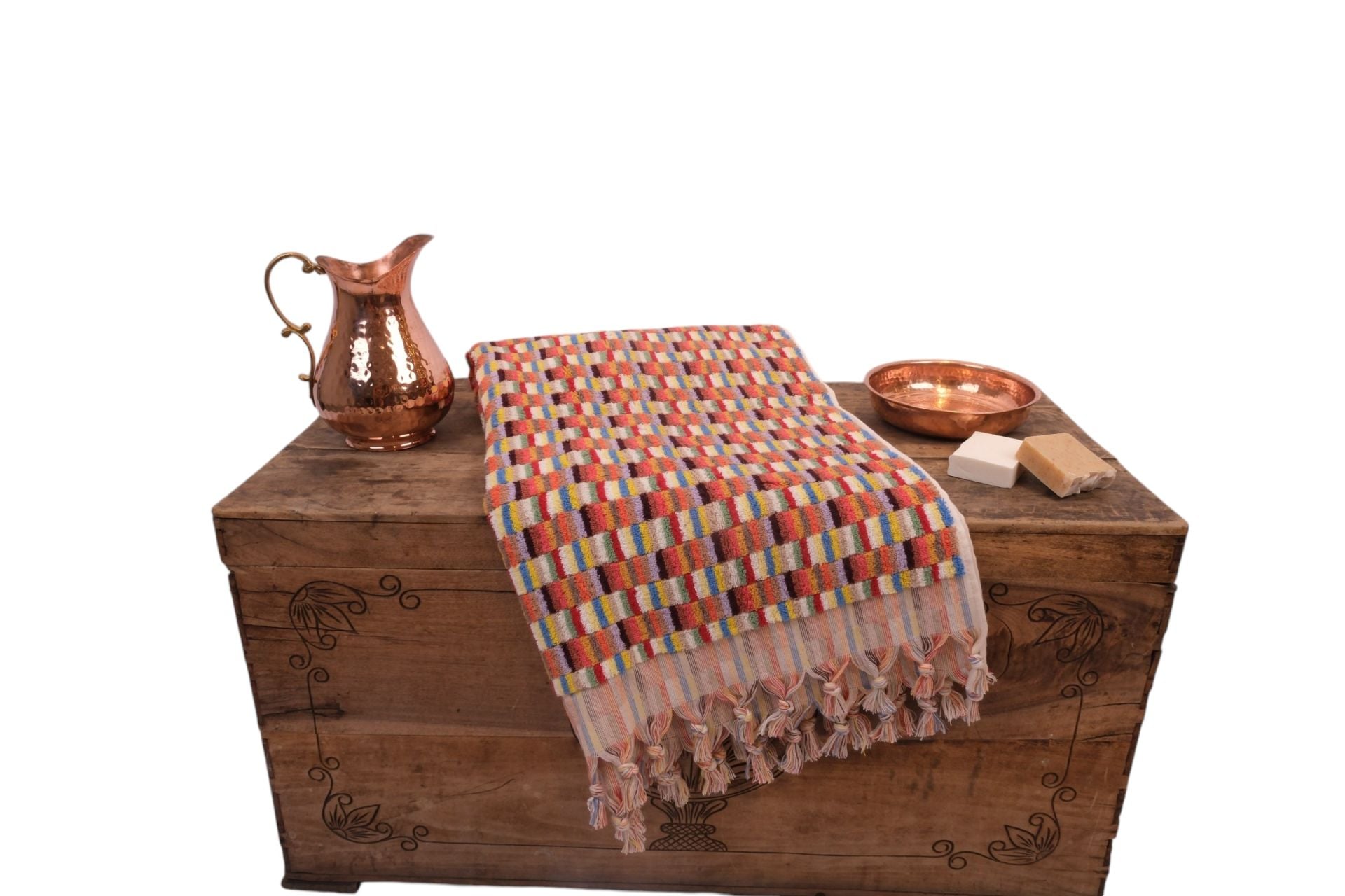 Turkish Towel - Hand-Woven Cotton Bath Towel