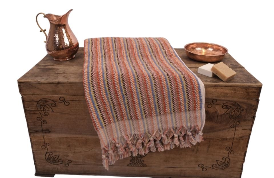 Turkish Towel - Hand-Woven Cotton Bath Towel