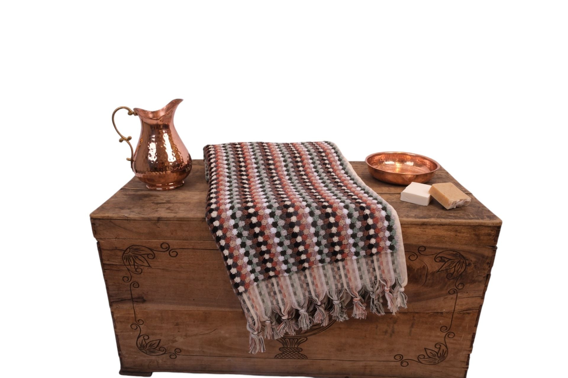 Turkish Towel - Hand-Woven Cotton Bath Towel