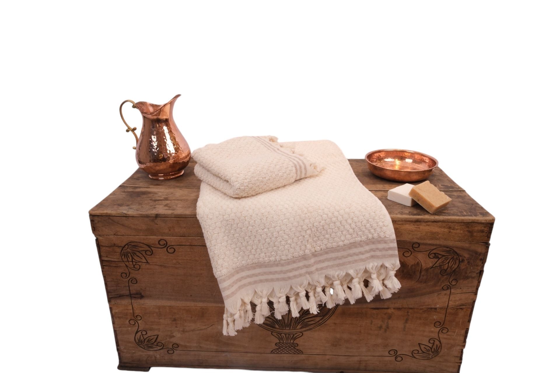 Turkish Towel - Hand-Woven Cotton Bath Towel