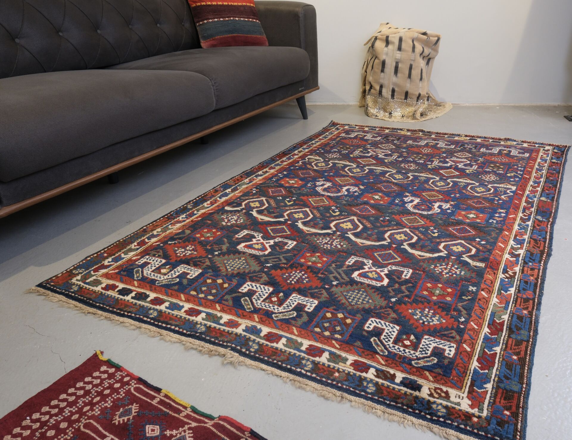 Antique Kuba Rug – Circa 1850s | Caucasian Tribal Masterpiece