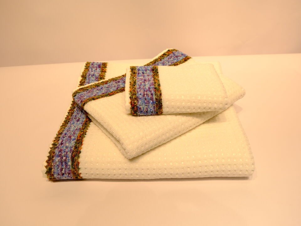 Ivery Artisan Stripe Towel Set